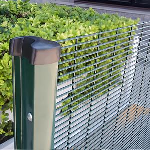 High <strong>Security</strong> 358 Anti-Climb <strong>Mesh</strong> Fence <strong>Powder</strong> Coated Metal Frame for Garden Heat Treated Wood Factory Fencing Trellis Gates - Product Image 4
