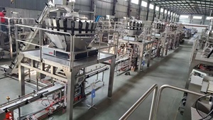 4 헤드 디지털 레인 식품 선형 경량 커피 콩 과립 간식 시리얼 쌀 땅콩 씨앗 자동 충전 포장기 - Product Image 6