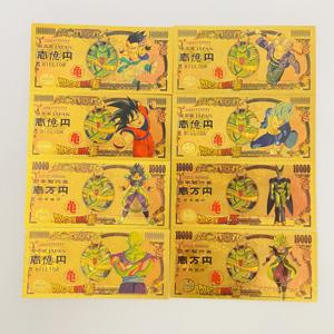 Banconote Commemorative in Lamina d'Oro di Alta Qualità Serie Sun Wukong Anime Giapponese Set Regalo per Bambini - Product Image 5