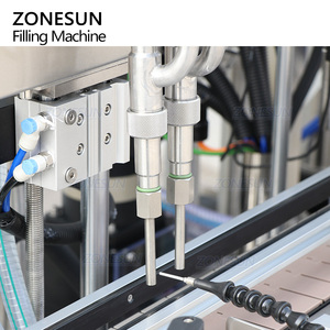 Machine de remplissage automatique ZONESUN ZS-SVGT4D à double système servo pour crème hydratante cosmétique, lotion corporelle, liquide et pâte - Product Image 4