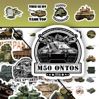 Autocollant Graffiti de jeu World of Tanks pour ordinateur portable, 60 pièces