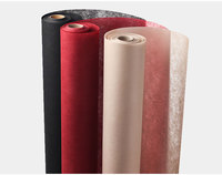 Rouleau de papier d'emballage pour bouquets, simple et élégant, en non-tissé, style coréen, en pâte de bois fine, matériaux recyclés, pour l'emballage de vêtements et de cadeaux