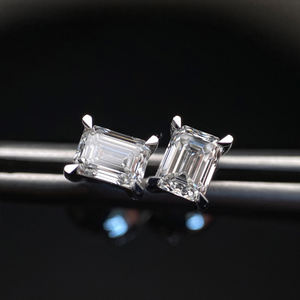0.5～2カラット エメラルドカット 合成ルースダイヤモンド ラボグロウンダイヤモンド IGI証明書付き - Product Image 3