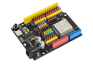 Placa de Desarrollo KEYESTUDIO ESP32 PLUS para <span class=keywords><strong>Arduino</strong></span>, Compatible con <span class=keywords><strong>UNO</strong></span> <span class=keywords><strong>R3</strong></span>, Incluye Cable USB - Product Image 6