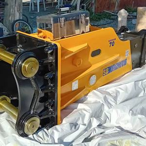 Rompedor de rocas tipo caja SOOSAN SB70, cuerpo principal del producto, suministro directo de fábrica, un año de garantía, características estándar incluidas. - Product Image 2