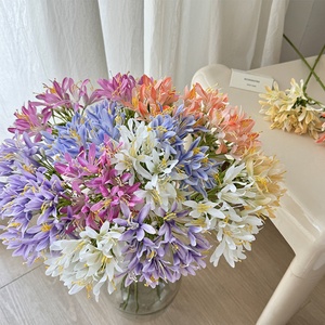 Agapanthus Artificiale di Alta Gamma, Materiale Floreale di Lusso Raro per Vasi da Soggiorno e Oggetti di Scena per Fotografia - Product Image 2