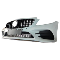 Convient pour Mercedes Benz W205C-Class pare-chocs avant C180 C200 C260C300L Kit de grille de protection de pare-chocs avant arrière
