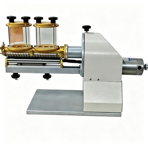 Machine de revêtement à colle thermofusible en acier inoxydable 160W, scellée double face, pour l'emballage de matériaux de chaussures - Product Image 1