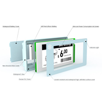 Label Rak Elektronik Freezer JINGXIN Supermarket Cold Storage E-Ink ESL 2.4GHz dengan Tag