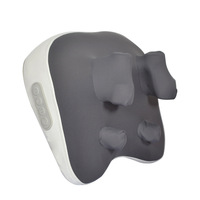 Oreiller de massage cervical avec chaleur, vibrations et thérapie Shiatsu, en mousse à mémoire de forme, pour la relaxation des épaules et du dos