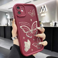 Coque de téléphone en TPU anti-rayures et résistante aux chutes, étui décoratif imprimé étoiles et papillons délicats pour OnePlus Nord CE4/Nord CE4 Lite