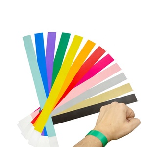 Không thấm nước Tyvek Vé máy in tổ chức sự kiện giấy dây đeo cổ tay vòng đeo tay biểu tượng tùy chỉnh vé dùng một lần Dây đeo cổ tay cho các sự kiện - Product Image 1