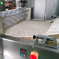 Machine de fabrication de biscuits de boulangerie d'usine Machine à biscuits durs Machine à biscuits entièrement automatique