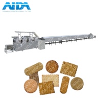 Four de séchage tunnel à gaz entièrement automatique avec convoyeur pour la cuisson du pain, des biscuits et des gâteaux, séchoir industriel en acier inoxydable pour boulangerie