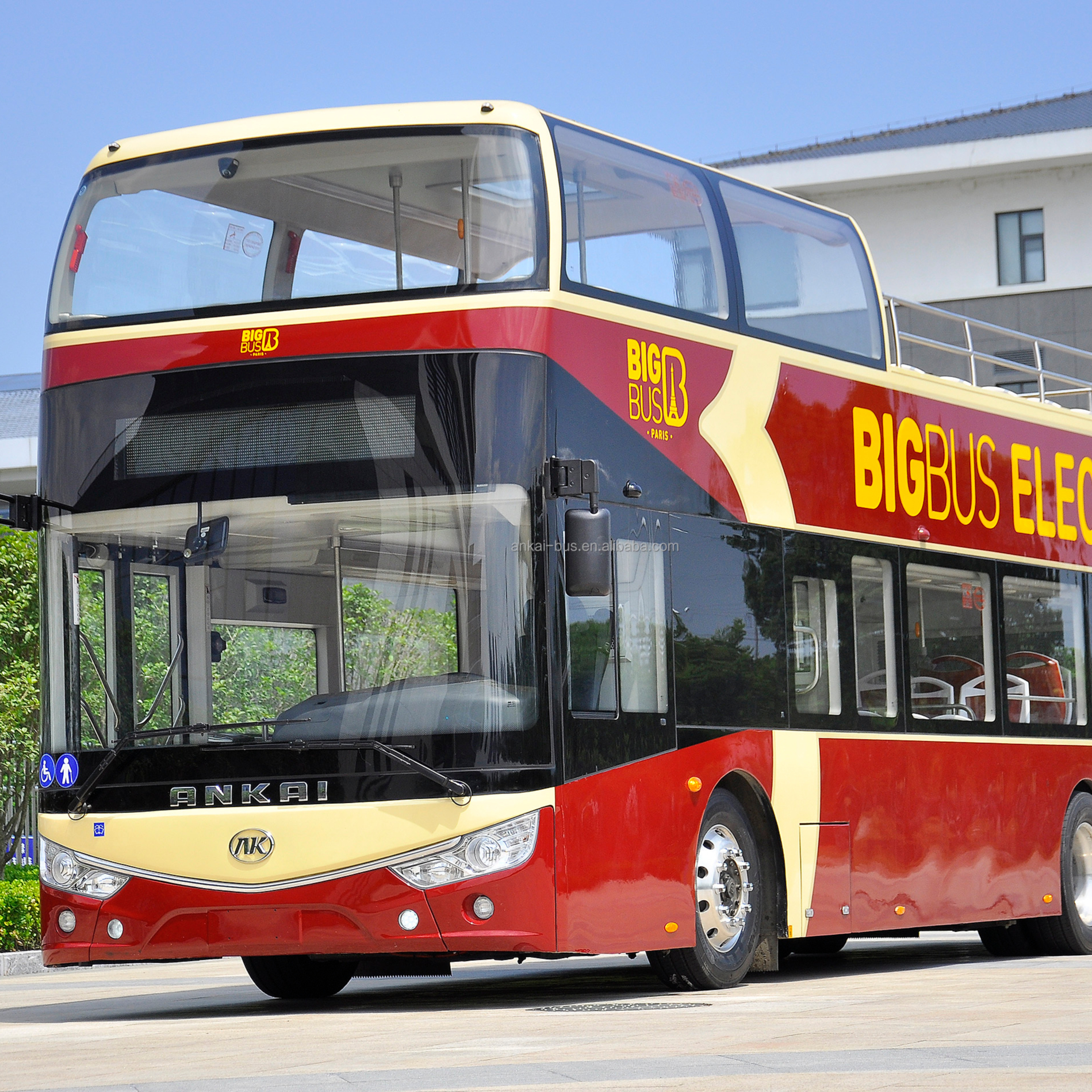 Double Decker Bus Open Top - Sightseeing & Transportation