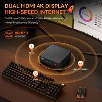Mini PC Intel N100 Personalizable, 8GB DDR4, 512GB SSD, WiFi 6, LAN Gigabit, Compatible con Windows 11, Funcionamiento Continuo 7x24 Horas, Directo de Fábrica, OEM, ODM