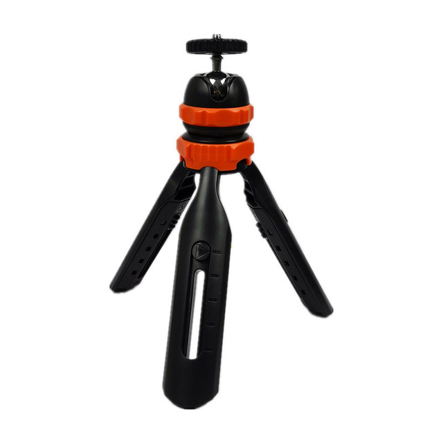 Portable Desktop Mini Tripod Compact Camera Phone Tripod Stand Holder with 360° Ball Head for DSLR Camera Video Camcorder