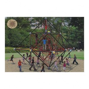 Túnel de Juegos Infantil para Exteriores con Red de Alambre y Tobogán de Acero Inoxidable, con Descuento - Product Image 6