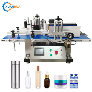Automatische etiketteermachine voor tafelmodel, elektrisch, voor taps toelopende fles- en blikkenoppervlakken, geschikt voor tubes, dubbelzijdig glas en papier. - Product Image 2