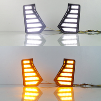 NOUVEAU Jop4x4 Feux antibrouillard LED 12V DRL Clignotants pour Tacoma 2012-2015 Feux de jour Accessoires de voiture