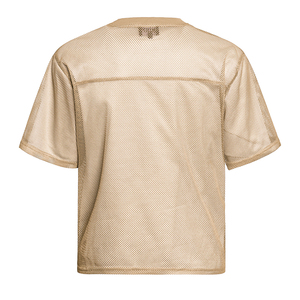 High Quality Mesh Crop <strong>Football</strong> Jersey Men Blank Boxy Mesh Jersey Customized Blank <strong>Football</strong> Jerseys - Product Image 4