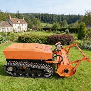 <span class=keywords><strong>Robot</strong></span> Falciatore Semovente Professionale Agricolo e Forestale <span class=keywords><strong>Telecomandato</strong></span> con Falciatrice a Flagelli da 1000mm e Decespugliatore Cingolato - Product Image 4