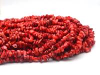 Perles en pierre de corail de bambou marin naturel en vrac, de forme irrégulière, rose, rouge et orange, pour la fabrication de bijoux