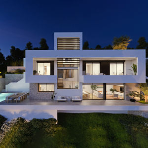 Construction préfabriquée Villa moderne Structures de <span class=keywords><strong>maison</strong></span> de luxe Acier léger standard AU NZ Acier de conception - Product Image 6