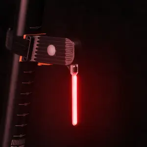 Photon Drop LED Xe Đạp đuôi ánh sáng màu đỏ chảy đèn hậu USB có thể sạc lại khả năng chịu nước đi xe đạp ánh sáng phía sau
