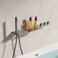 Robinet de bain mural Cascade Robinet de baignoire de salle de bain chaud et froid