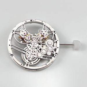 Mécanisme de montre à double tourbillon squelette réel, remontage manuel, personnalisation du mouvement, fabricant OEM BD06 - Product Image 2