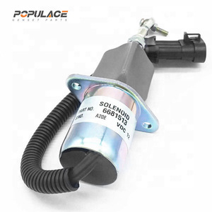 Vanne solénoïde Populace 6681513 12Vdc pour coupure de gaz de générateur - Product Image 2