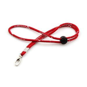 Cordón de cuerda redonda Jacquard barato correa de cuello tejida personalizada - Product Image 1