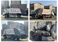 Foton Olin Compactor Mini Garbage Trucks for Sale Foton Mini Garbage Trucks for Sale Foton Compressed Garbage Truck