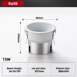 Foco Empotrable Inteligente COB con Cuerpo de Aluminio, Downlight Integrado para Techo, Ideal para Sala de Estar - Product Image 6