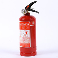 Extincteur à poudre sèche portable de classe A rouge HONGGUANG pour véhicules, 1,6 kg, pour camions, maisons, voitures