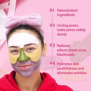 Set regalo per la rimozione dei punti neri alla curcuma Matcha con etichetta privata - Product Image 3