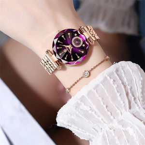 <span class=keywords><strong>Montre</strong></span> 719 pour Femmes Bijoux de Luxe Acier Inoxydable Quartz Montres-bracelets Étanche Tendance Grande Marque <span class=keywords><strong>Montre</strong></span> Fille - Product Image 2