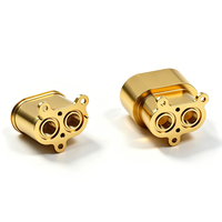 Pièces de machine-outil CNC en acier inoxydable sur mesure, usinage CNC industriel en aluminium 5 axes, pièces en laiton