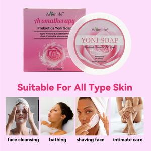 Jabón Íntimo Chinaherbs, Jabón Natural y Orgánico para la Limpieza Vaginal, Aclara y Blanquea la Piel de las Partes Íntimas - Product Image 5