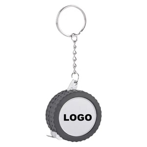 <b>Custom</b> <b>Keychain</b> Tire Tape Measure Scale Metric and Inches Measuring Tape Automatic Soft Steel Tape Measure <b>Keychain</b> Mini 3ft - Product Image 2