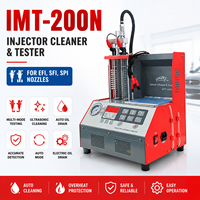 Máquina de Prueba de Inyectores de Combustible Automática IMT-200N con Pantalla LED de 4 Dígitos, Drenaje Eléctrico de Aceite, Múltiples Modos de Prueba y Limpieza Ultrasónica