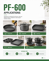 Peinture en aérosol PTFE antiadhésive pour poêles et ensembles de casseroles