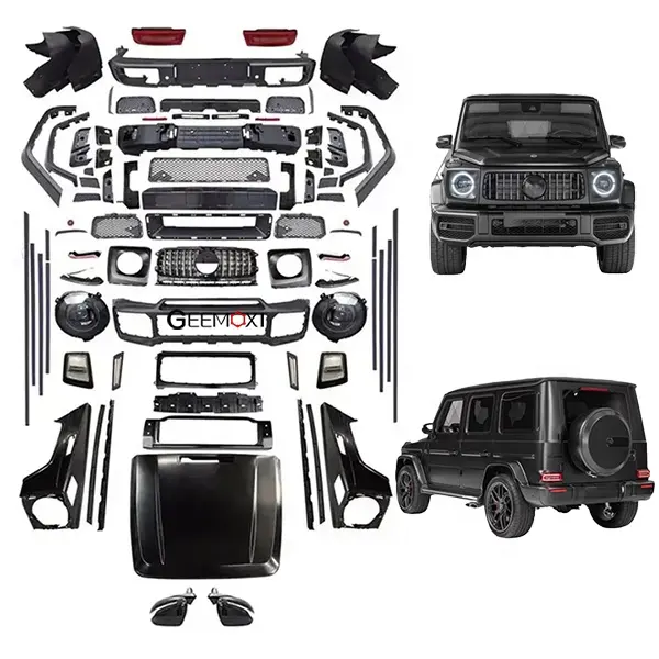 Kits de corpo de alta qualidade para Mercedes-Benz G-Class G Wagon G500 G550 W463 2000-2018 Mudar para W464 2019 + G63 AMG