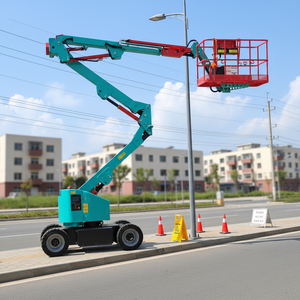 Plateforme aérienne automotrice certifiée CE, 14 m de hauteur, pour usage industriel et récolte en verger - Product Image 3