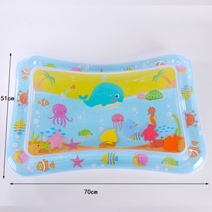 Tapete Inflable para Bebés con Diseño Subacuático, 69x51cm, de PVC, para Uso Doméstico - Product Image 3