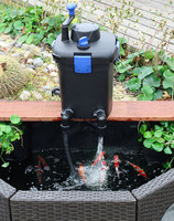 Filtre à circulation d'eau pour bassin à poissons avec système de filtration, fabriqué en Chine