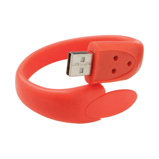 Kdata PVC Wristband USB 2.0 Flash Drive Sizes 8GB to 128GB New Product USB memory stick