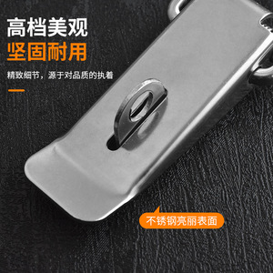 Stainless Steel Box Buckle Latch With Spring Mechanism For Toolboxes And Furniture <b>Locks</b> Durable Industrial Design - Product Image 4