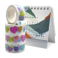 Usine directe Vintage personnalisé conception personnelle Kawaii masquage décoré à la main indien Washi ruban adhésif acrylique